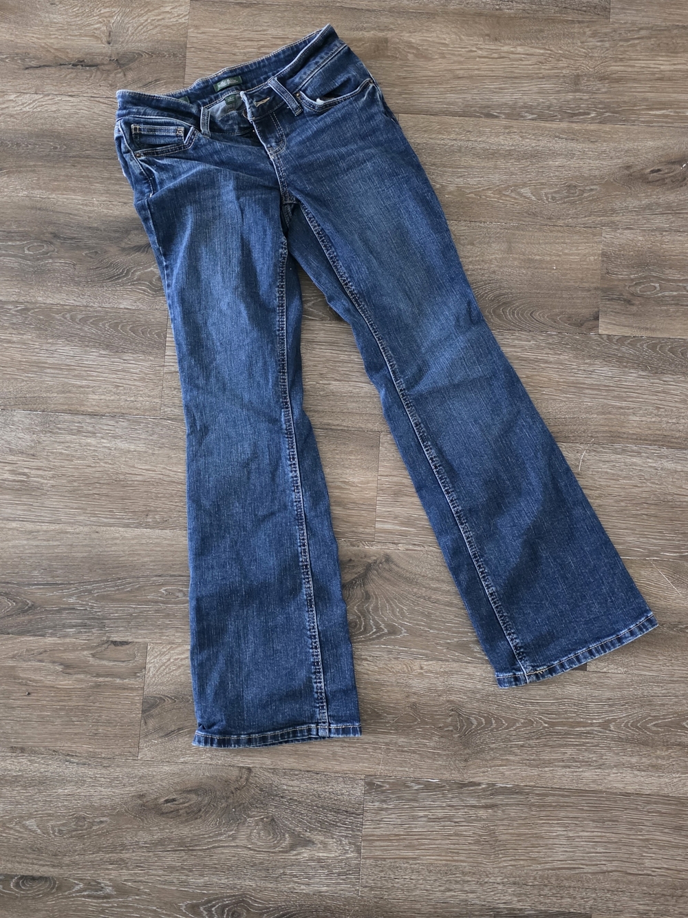 wild fable Women's Dark Blue Flare Jeans